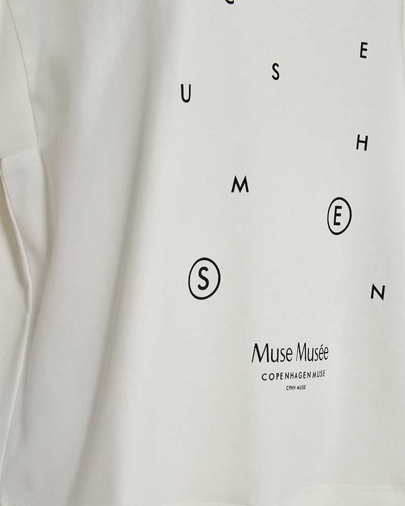 CMMUSE - T-SHIRT IN WEISS